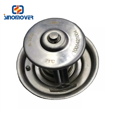 1001421004 71 Degree Thermostat For SINOTRUK HOWO WEICHAI WP12 WP13 SHACMAN LGMG MT95 Truck Engine Spare Parts