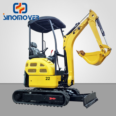 2480*720*1375mm 1T  2T 3T Digger Mini Crawler Excavator