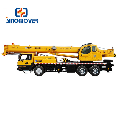 25 Ton 43.2m 75km/H Hydraulic Mobile Truck Crane