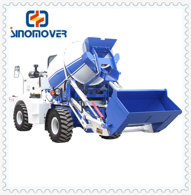 4x4 1.2m3 Self Loading Mixer Machine For Construction