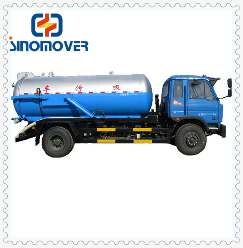 4x2 Vacuum Sewage Suction Truck