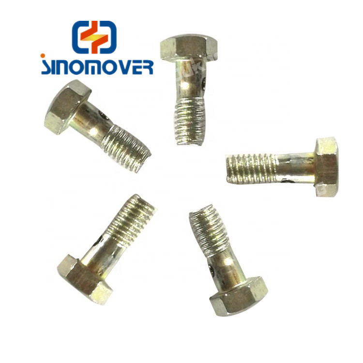 HOWO Fuel Pump Steel Hollow Screw Bolt VG1500080090 for Sino Truck